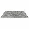 Large Area Rug 8 x 10 ft Anti-Skid and Tear-Resistant Floor Mat Vintage Gray