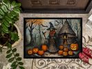 NEW Slavic Witch Spooky Halloween Doormat Front Door Mat Indoor Outdoor Rugs for Entryway, Non Slip Washable Low Pile, 18H X 27W