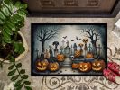 NEW Pet Cemetery Spooky Halloween Doormat Front Door Mat Indoor Outdoor Rugs for Entryway, Non Slip Washable Low Pile, 18H X 27W