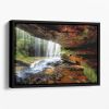 Under The Ledge Floating Framed Canvas