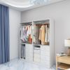 Closet Organizer System, Closet System with Drawers, Clothes Organizer with Closet Shelves Wall Mounted